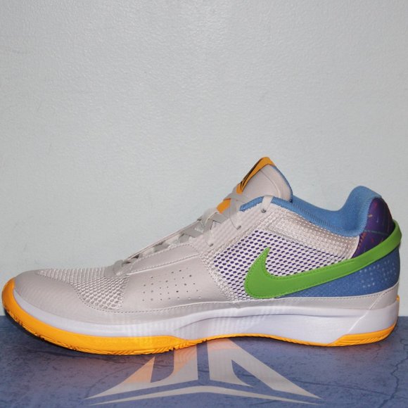 Nike Ja 1 Trivia Basketball Shoes Mens 13 14 White Phantom Green - Picture 3 of 6